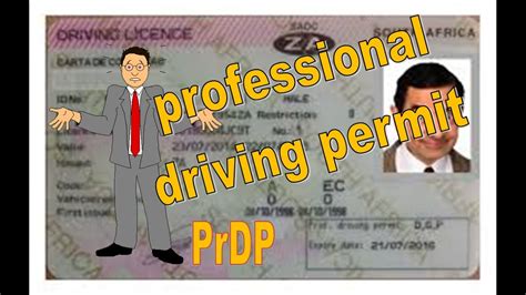 Apply for a professional driving permit .